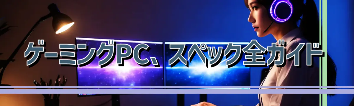 ゲーミングPC、スペック全ガイド