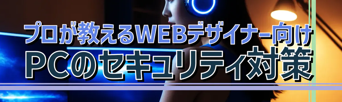 プロが教えるWEBデザイナー向けPCのセキュリティ対策