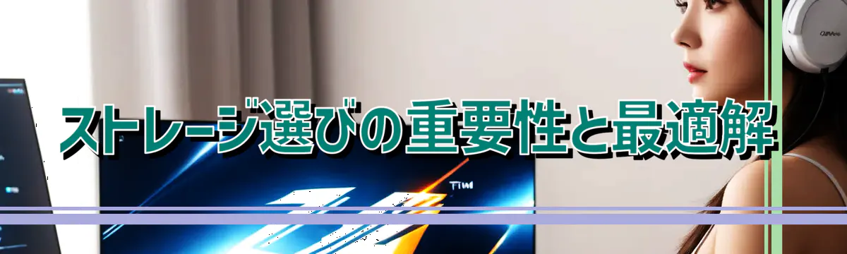 ストレージ選びの重要性と最適解