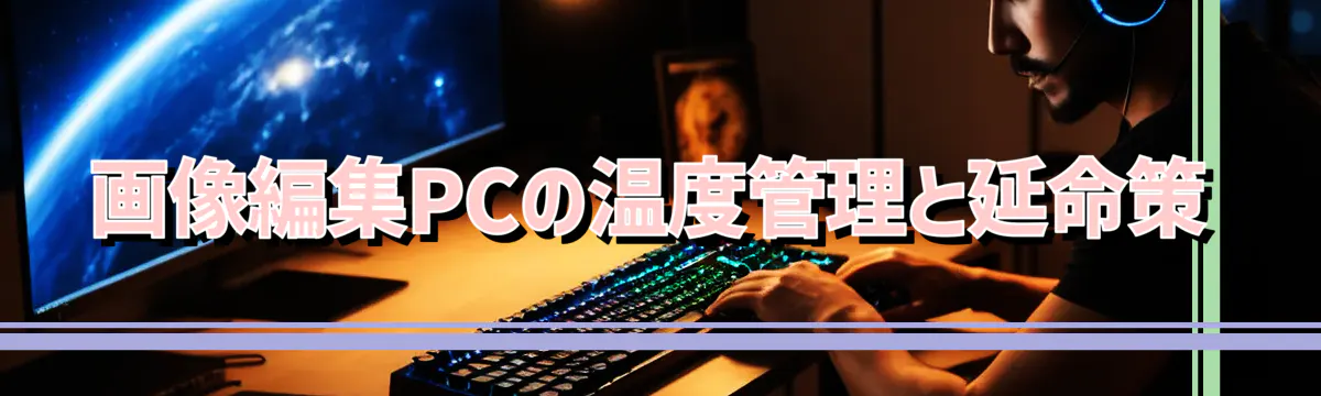 画像編集PCの温度管理と延命策