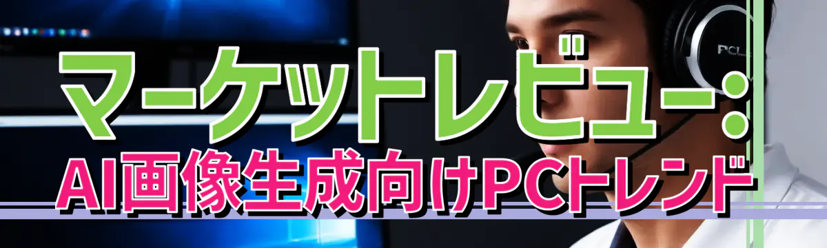 マーケットレビュー: AI画像生成向けPCトレンド