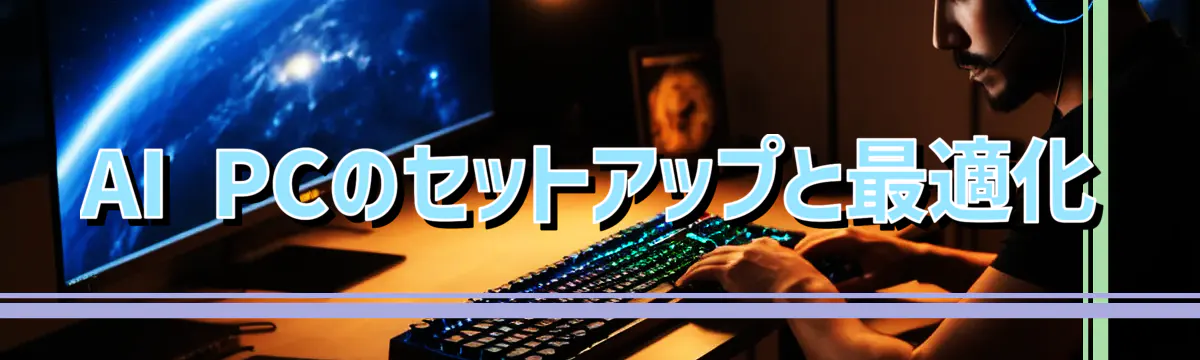 AI PCのセットアップと最適化