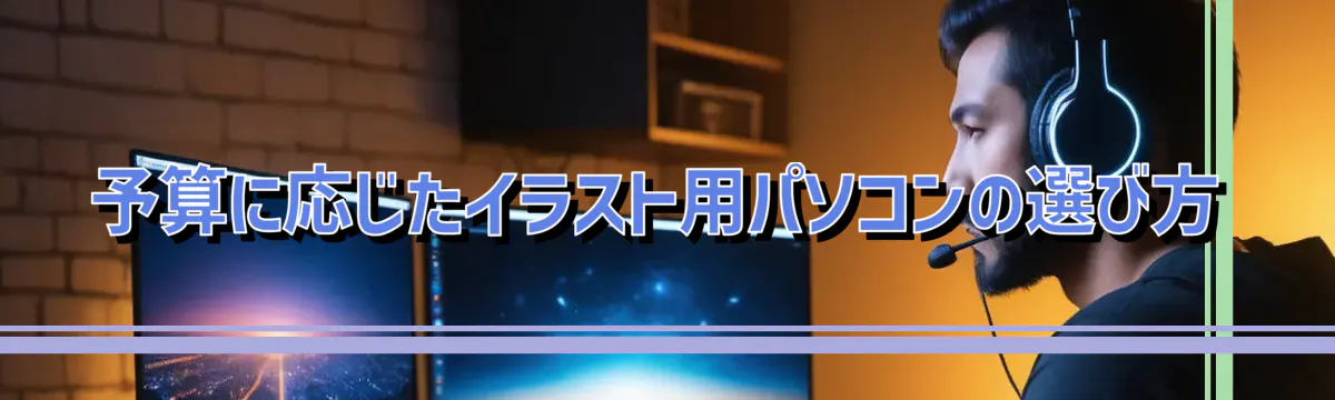 予算に応じたイラスト用パソコンの選び方