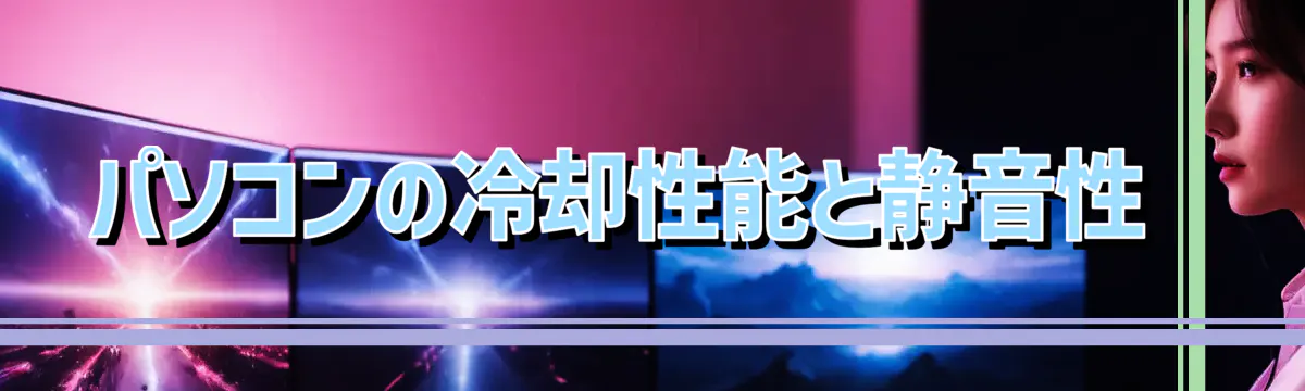 パソコンの冷却性能と静音性 
