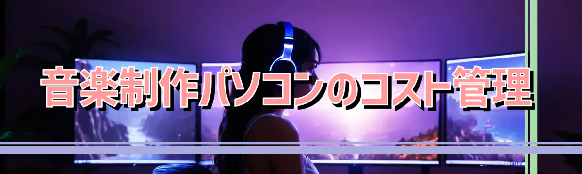 音楽制作パソコンのコスト管理