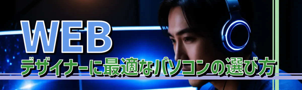 WEBデザイナーに最適なパソコンの選び方
