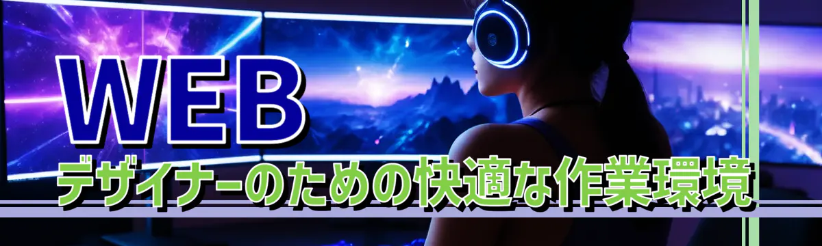 WEBデザイナーのための快適な作業環境