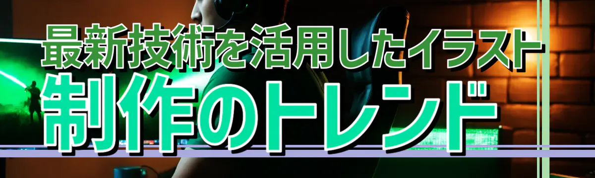 最新技術を活用したイラスト制作のトレンド 
