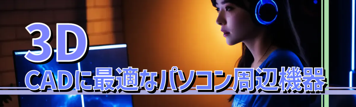 3D CADに最適なパソコン周辺機器