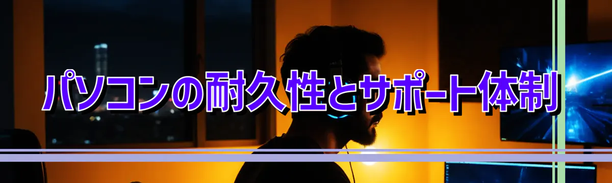 パソコンの耐久性とサポート体制