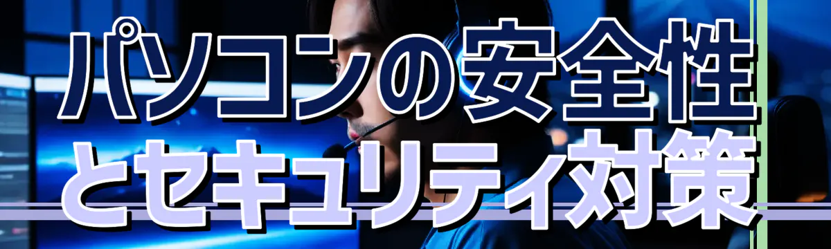 パソコンの安全性とセキュリティ対策