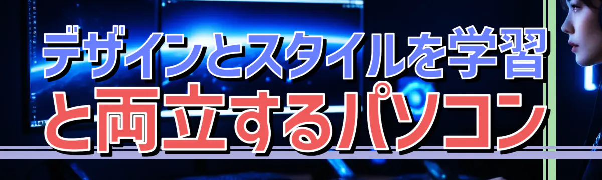 デザインとスタイルを学習と両立するパソコン
