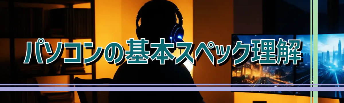 パソコンの基本スペック理解 
