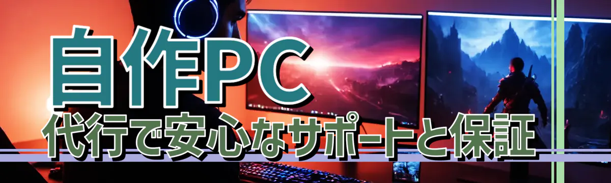 自作PC代行で安心なサポートと保証