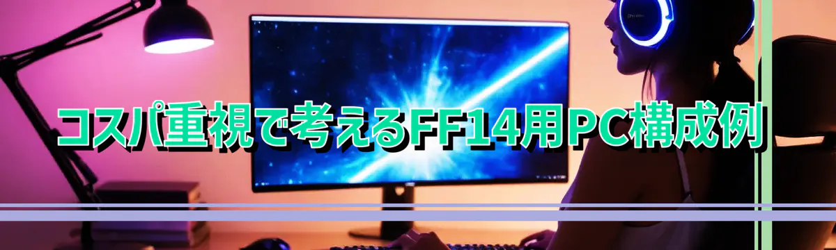 コスパ重視で考えるFF14用PC構成例