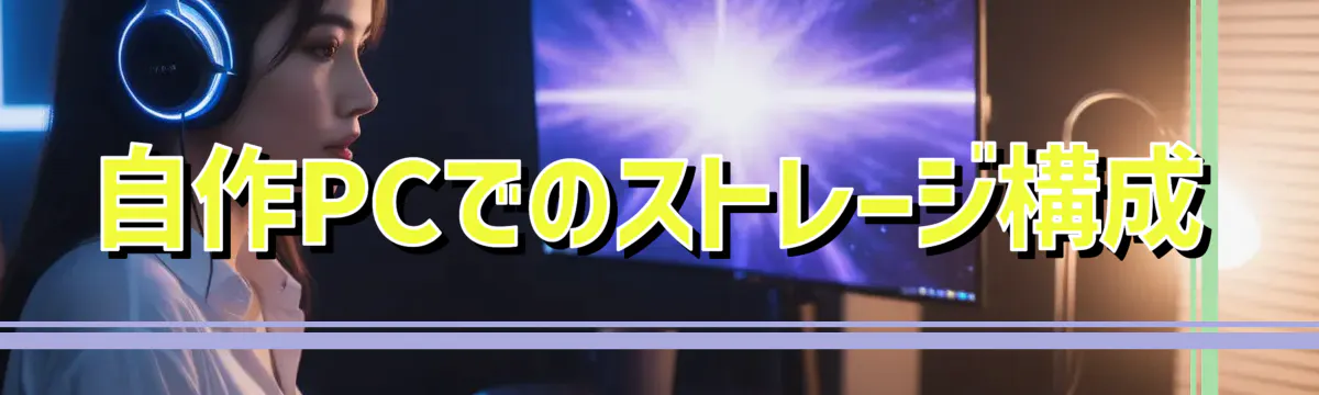 自作PCでのストレージ構成