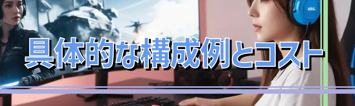 具体的な構成例とコスト