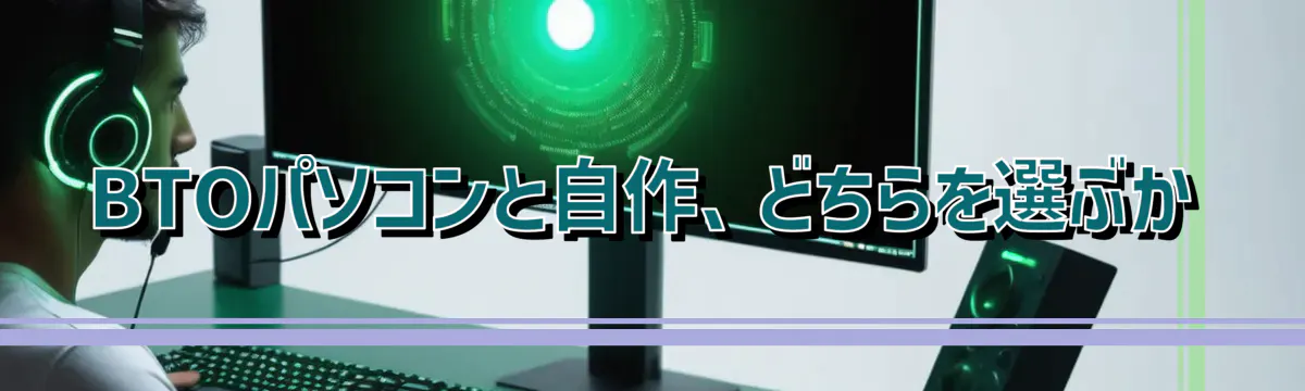 BTOパソコンと自作、どちらを選ぶか