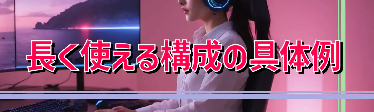 長く使える構成の具体例