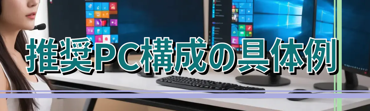 推奨PC構成の具体例