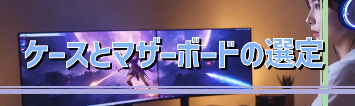 ケースとマザーボードの選定