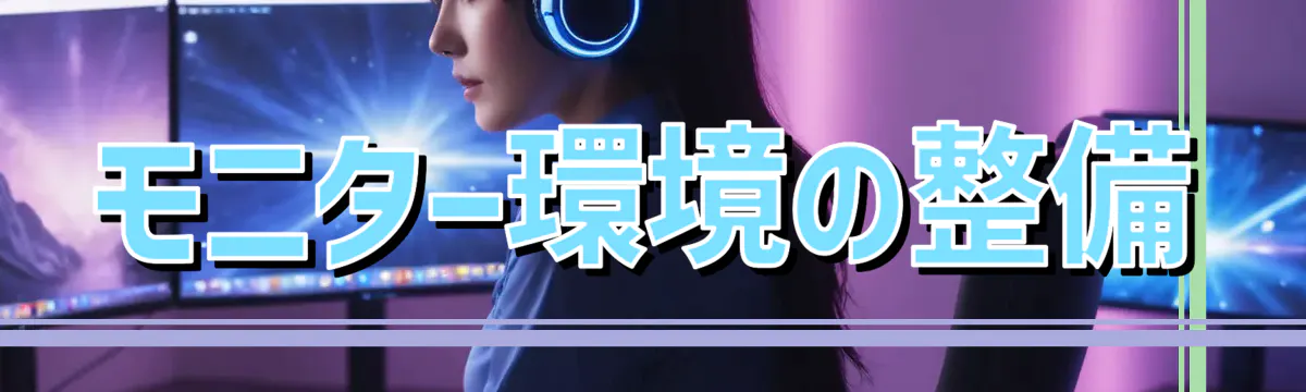 モニター環境の整備