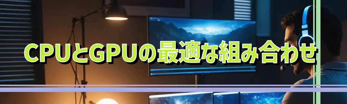 CPUとGPUの最適な組み合わせ