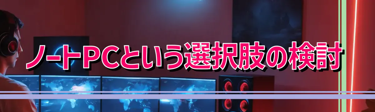 ノートPCという選択肢の検討