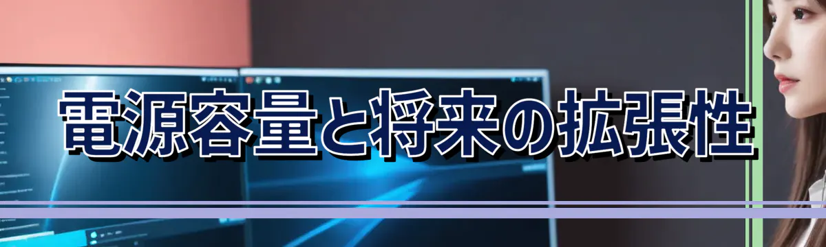 電源容量と将来の拡張性
