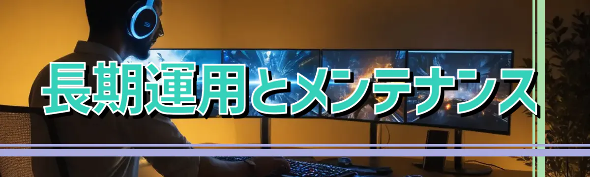 長期運用とメンテナンス