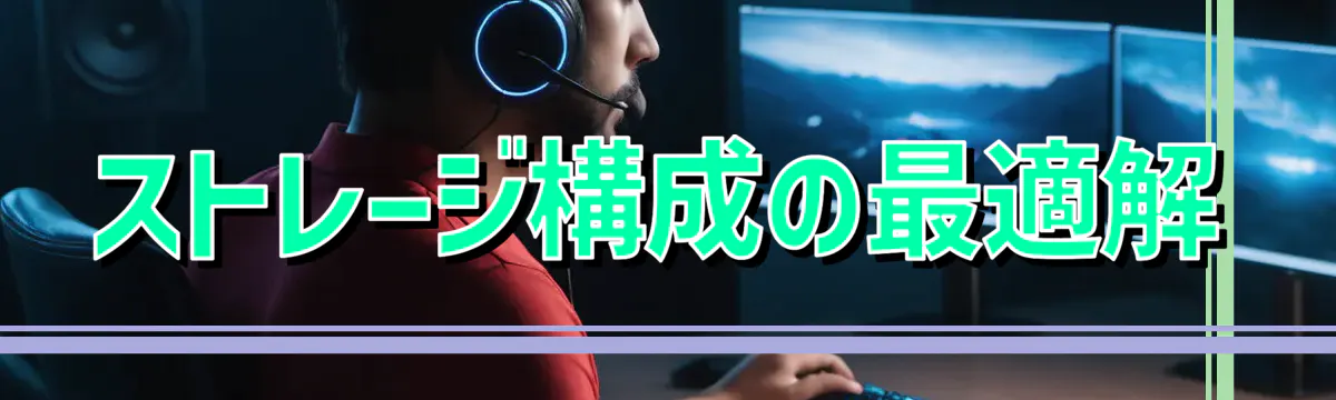 ストレージ構成の最適解