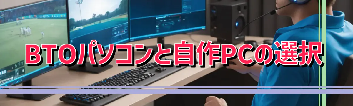 BTOパソコンと自作PCの選択