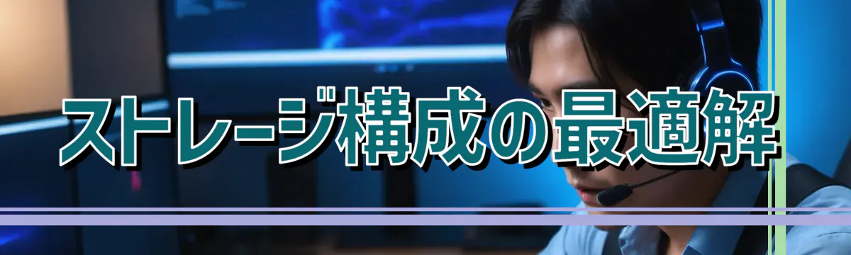 ストレージ構成の最適解