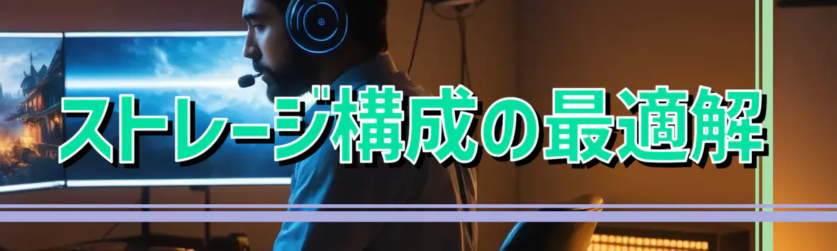 ストレージ構成の最適解