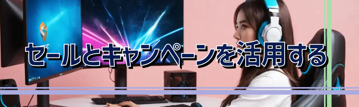セールとキャンペーンを活用する