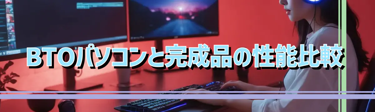 BTOパソコンと完成品の性能比較