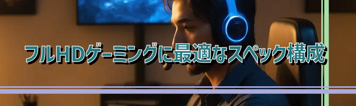 フルHDゲーミングに最適なスペック構成