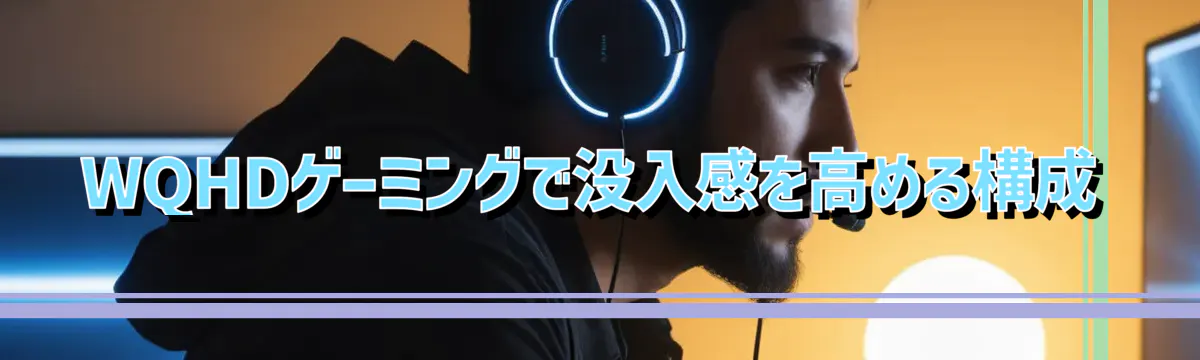 WQHDゲーミングで没入感を高める構成