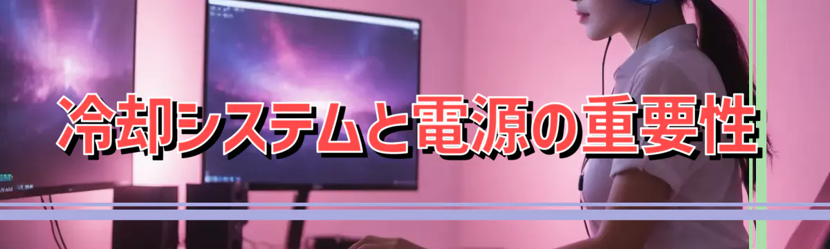 冷却システムと電源の重要性