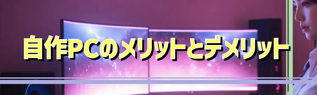 自作PCのメリットとデメリット