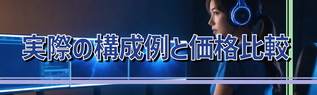 実際の構成例と価格比較