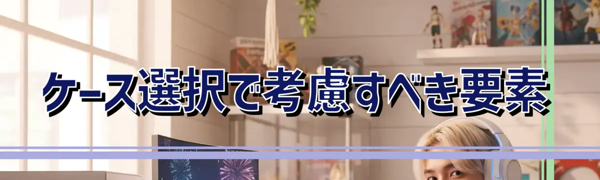 ケース選択で考慮すべき要素