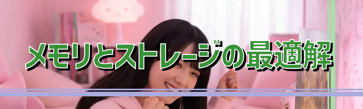 メモリとストレージの最適解