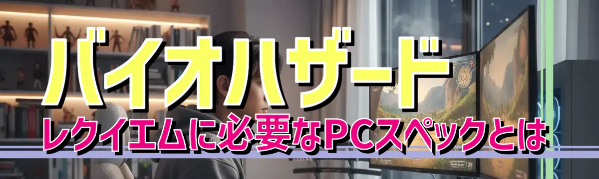 バイオハザード レクイエムに必要なPCスペックとは