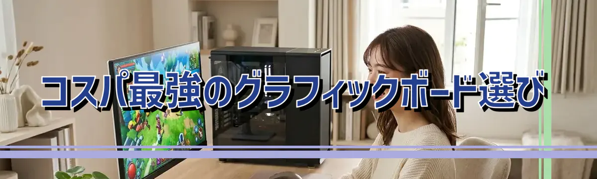コスパ最強のグラフィックボード選び