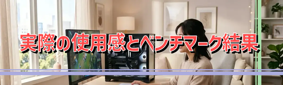 実際の使用感とベンチマーク結果
