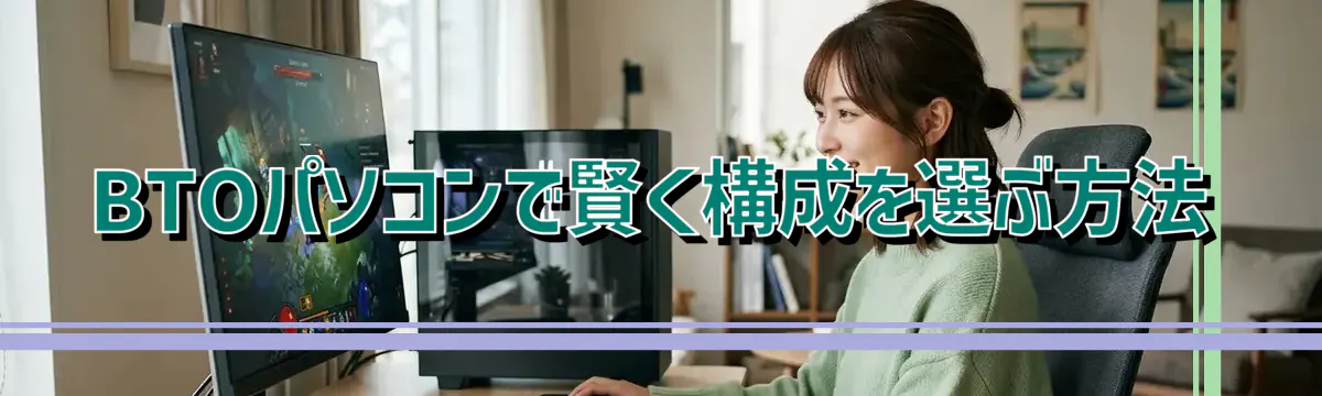 BTOパソコンで賢く構成を選ぶ方法