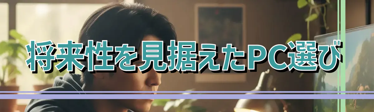 将来性を見据えたPC選び
