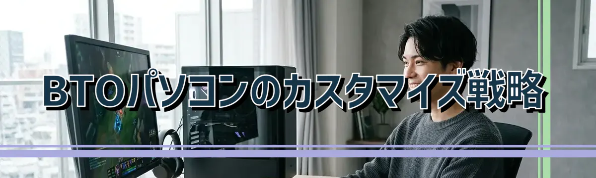 BTOパソコンのカスタマイズ戦略