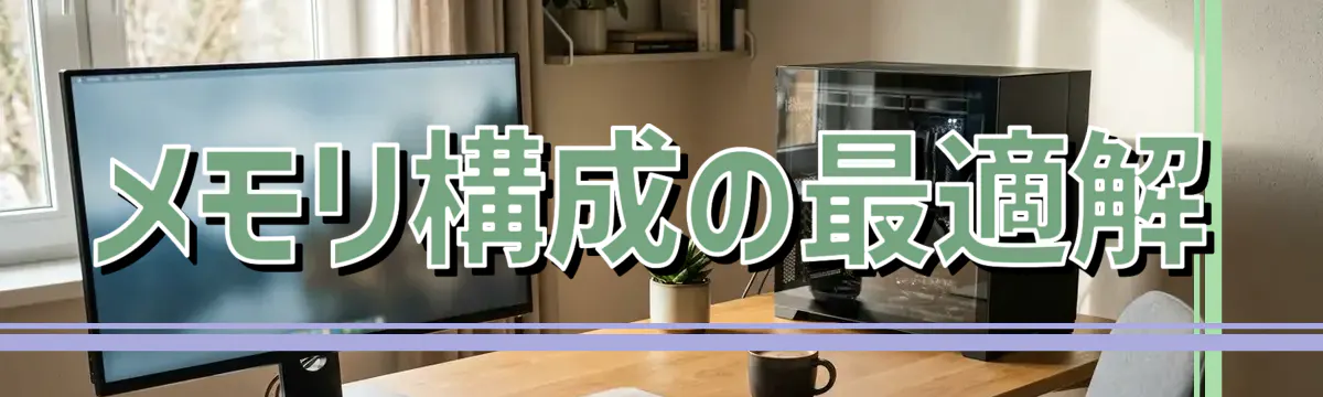 メモリ構成の最適解
